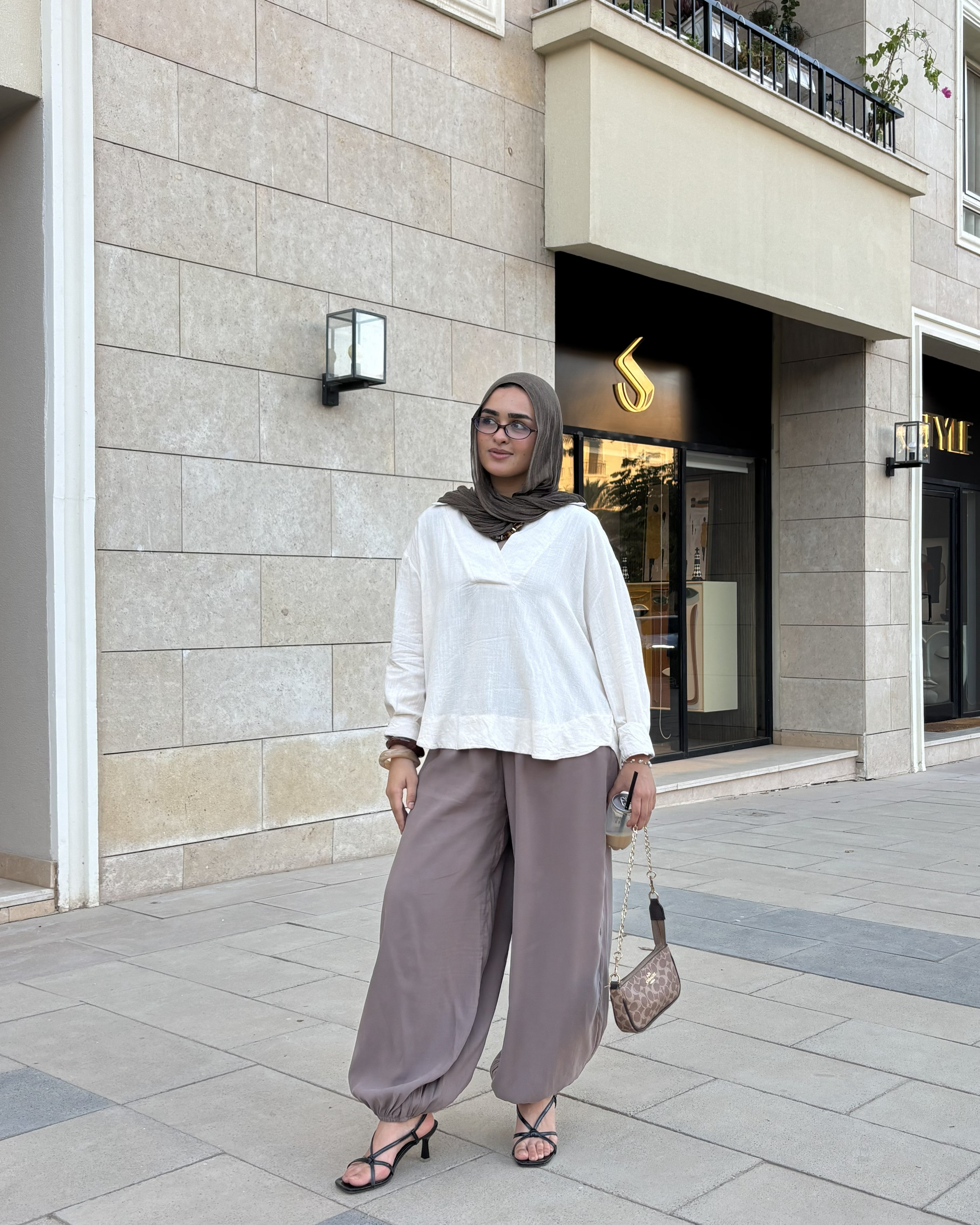 Stone Taupe - Balloon Pants ( Pre-Order )