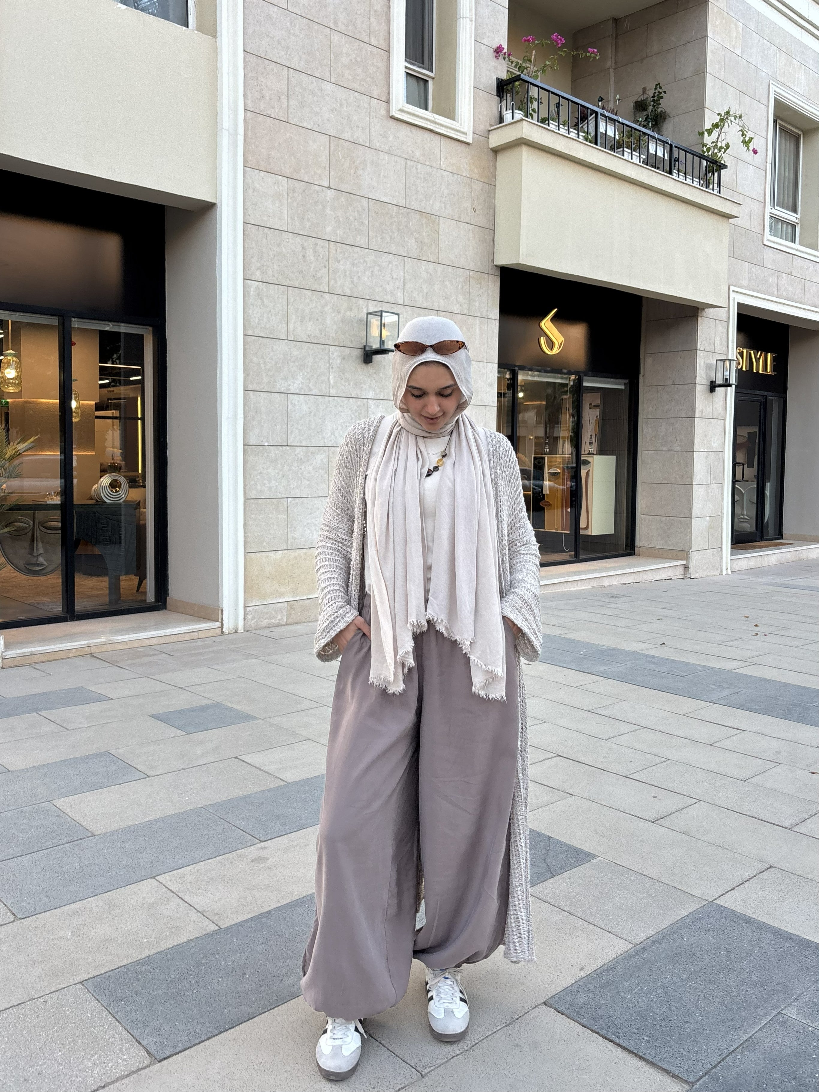 Stone Taupe - Balloon Pants ( Pre-Order )
