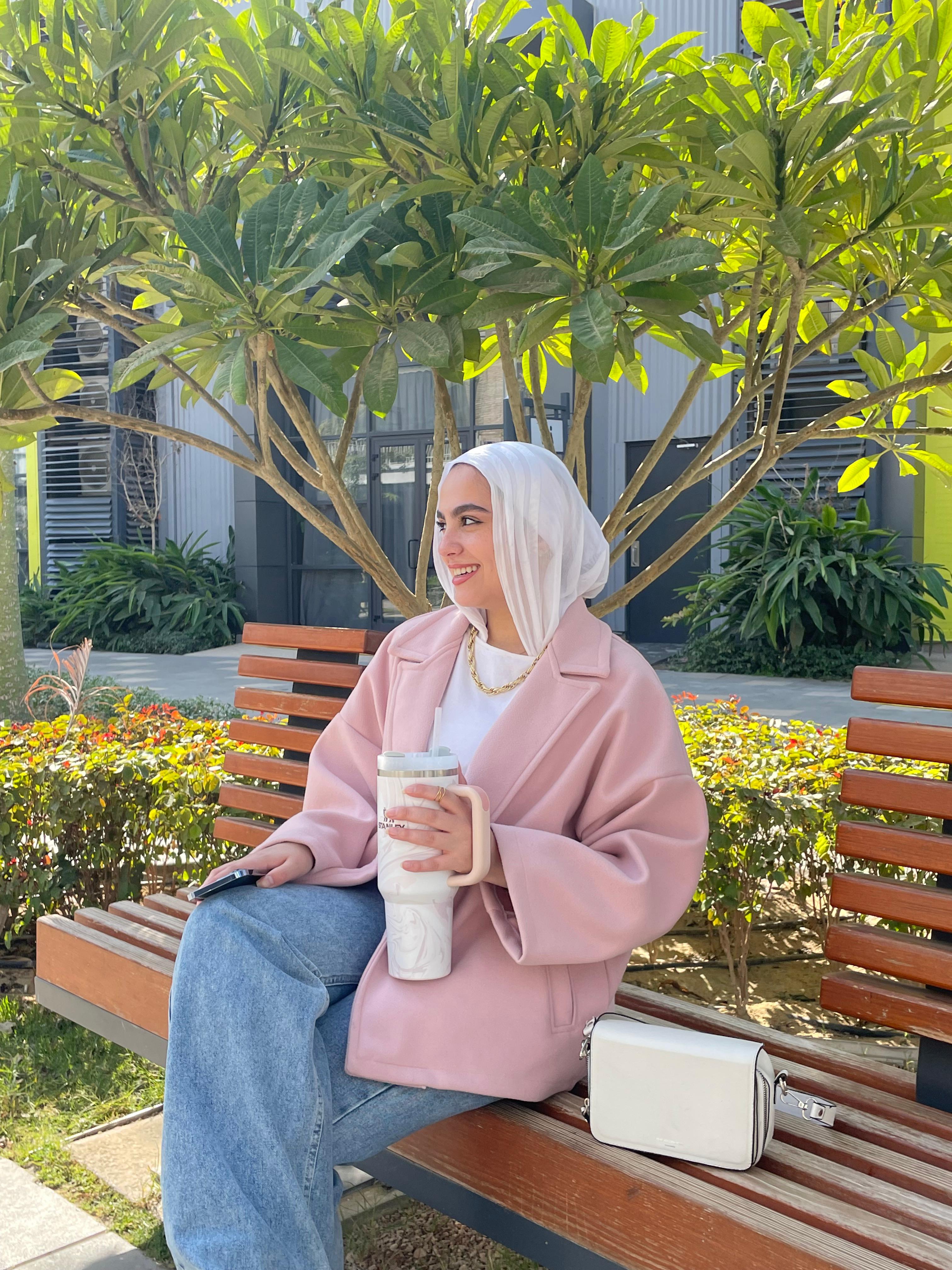 OVERSIZED JACKET - PINK