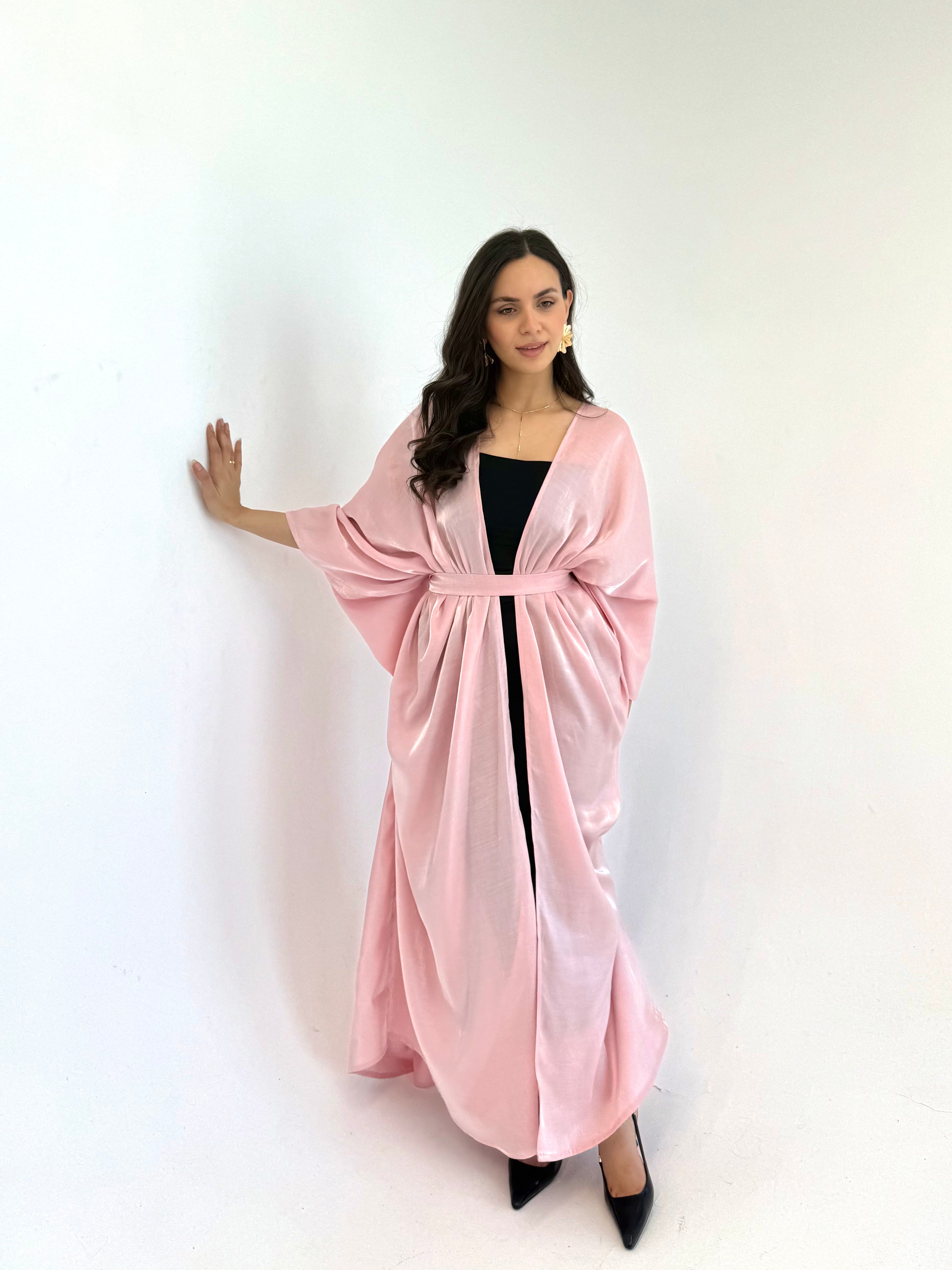 Shimmer Cardigan - Baby Pink