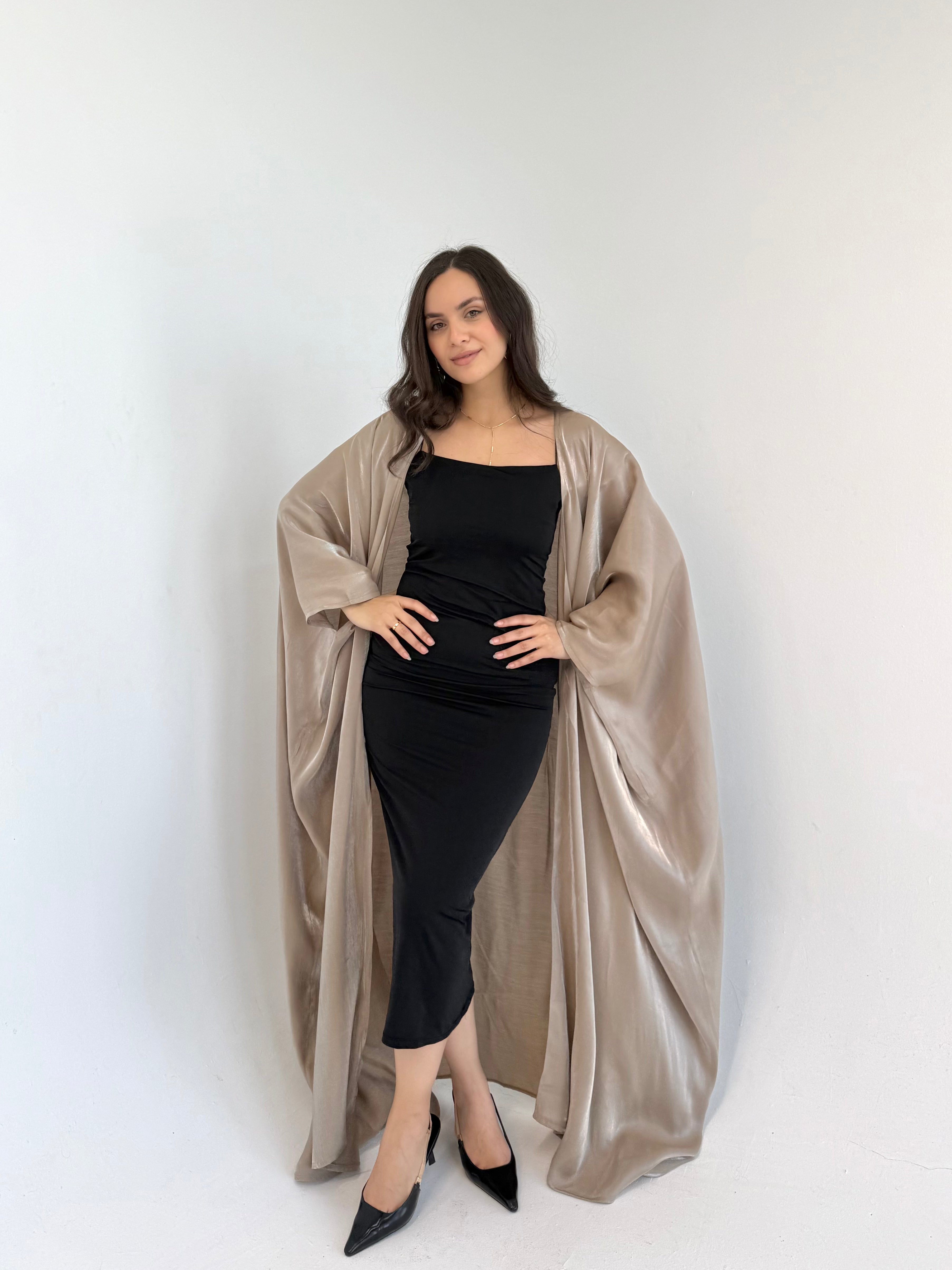 Shimmer Cardigan - Champagne