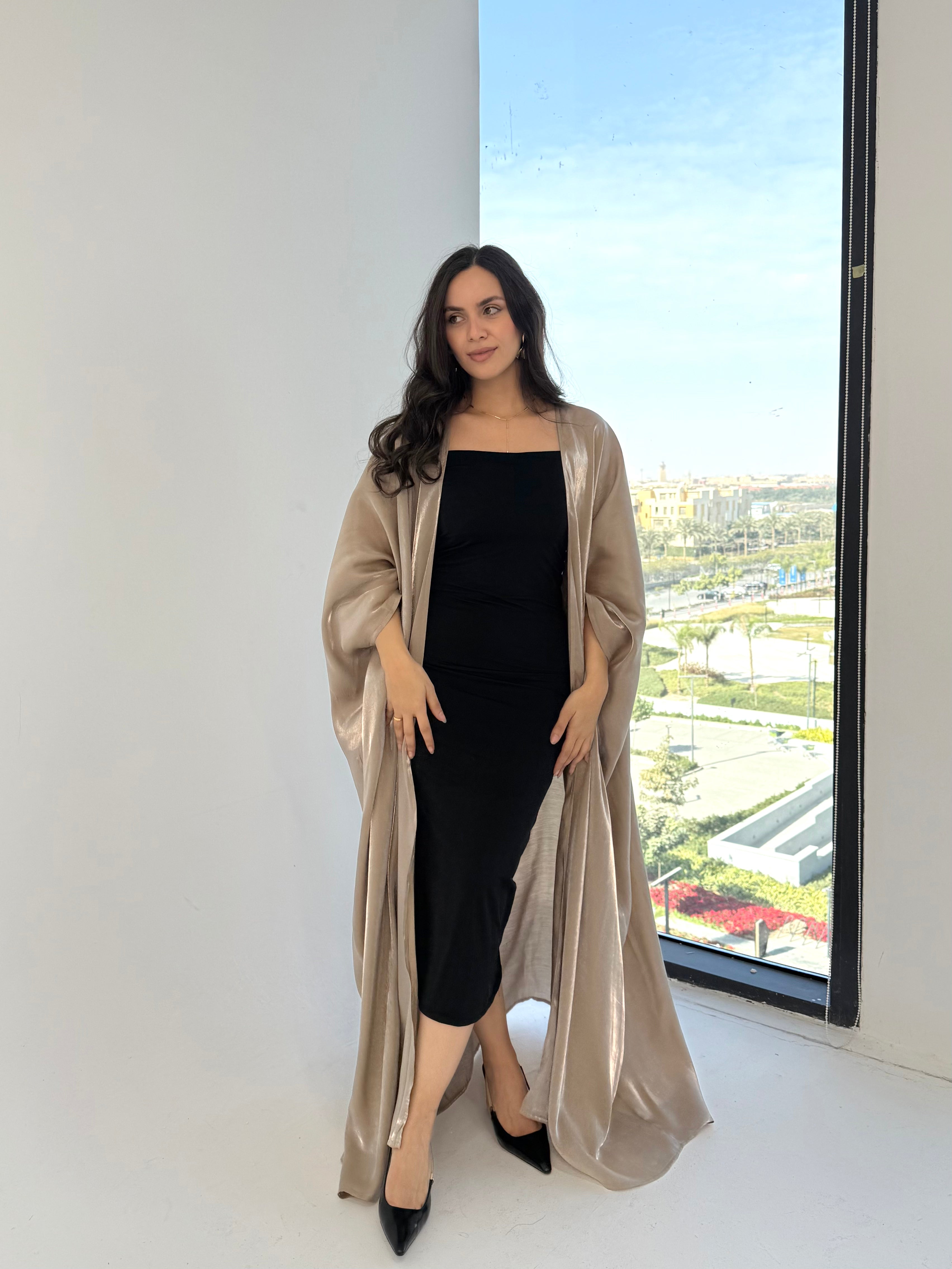 Shimmer Cardigan - Champagne