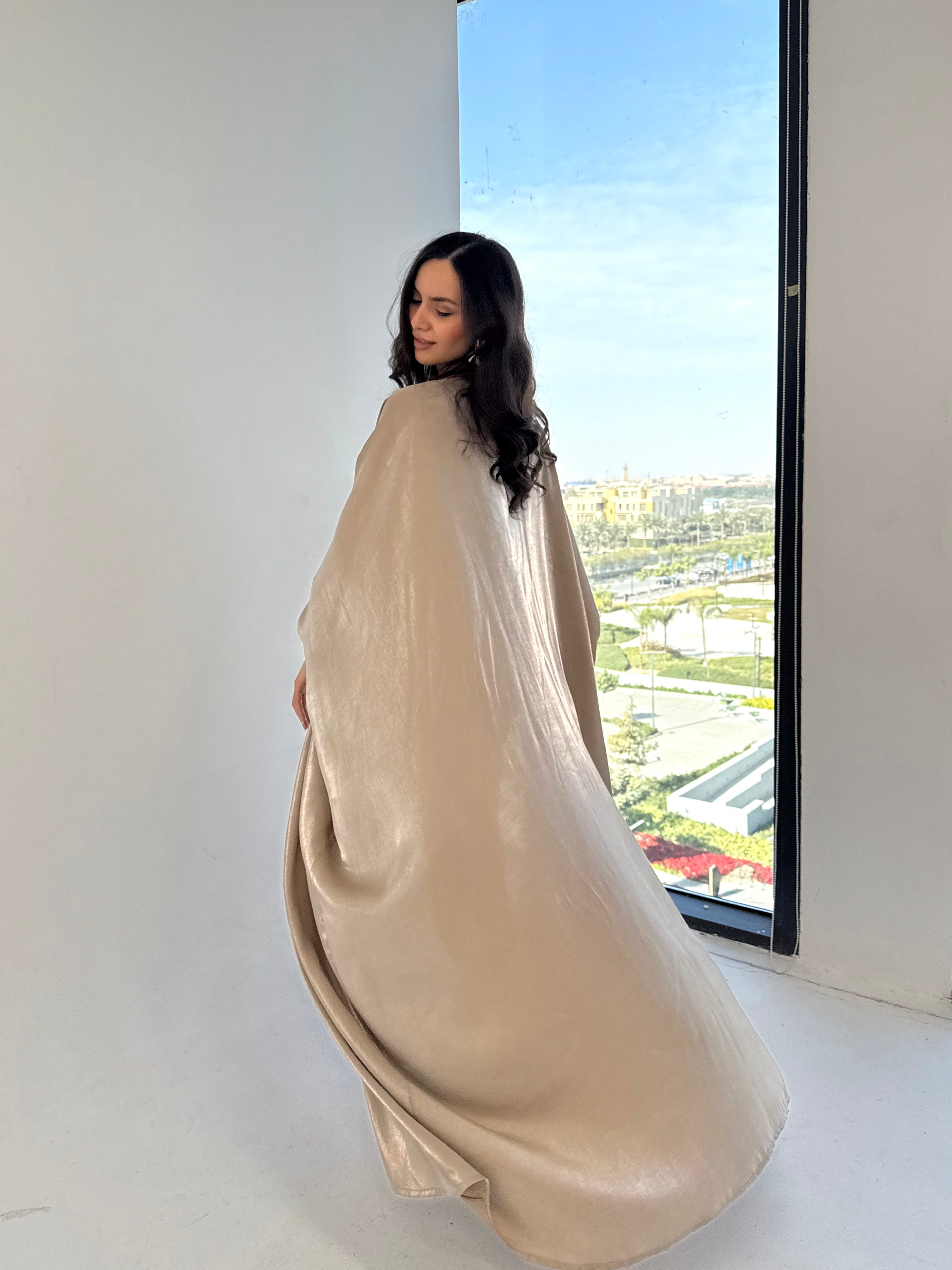 Shimmer Cardigan - Champagne