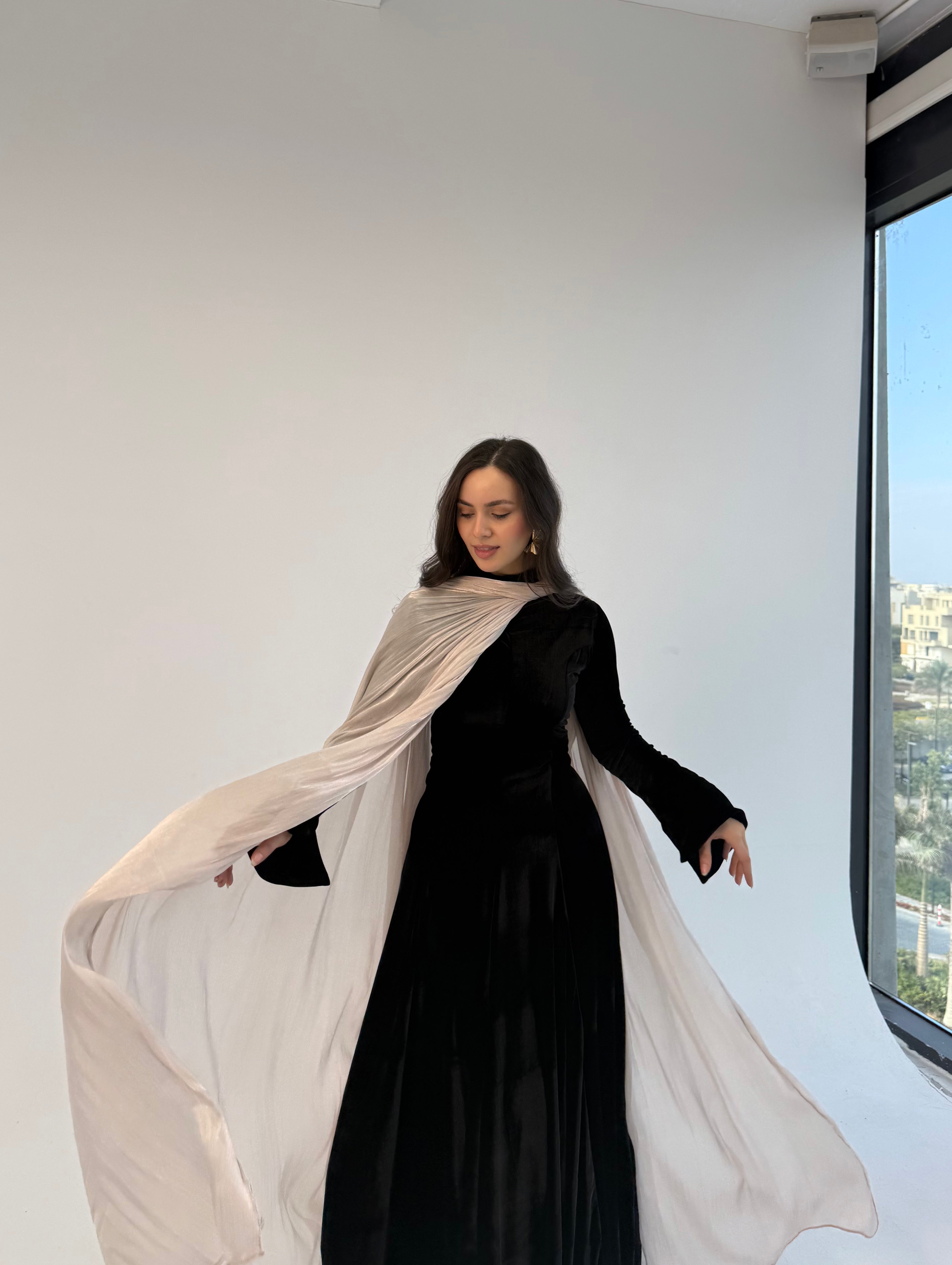 Champagne Glow Scarf