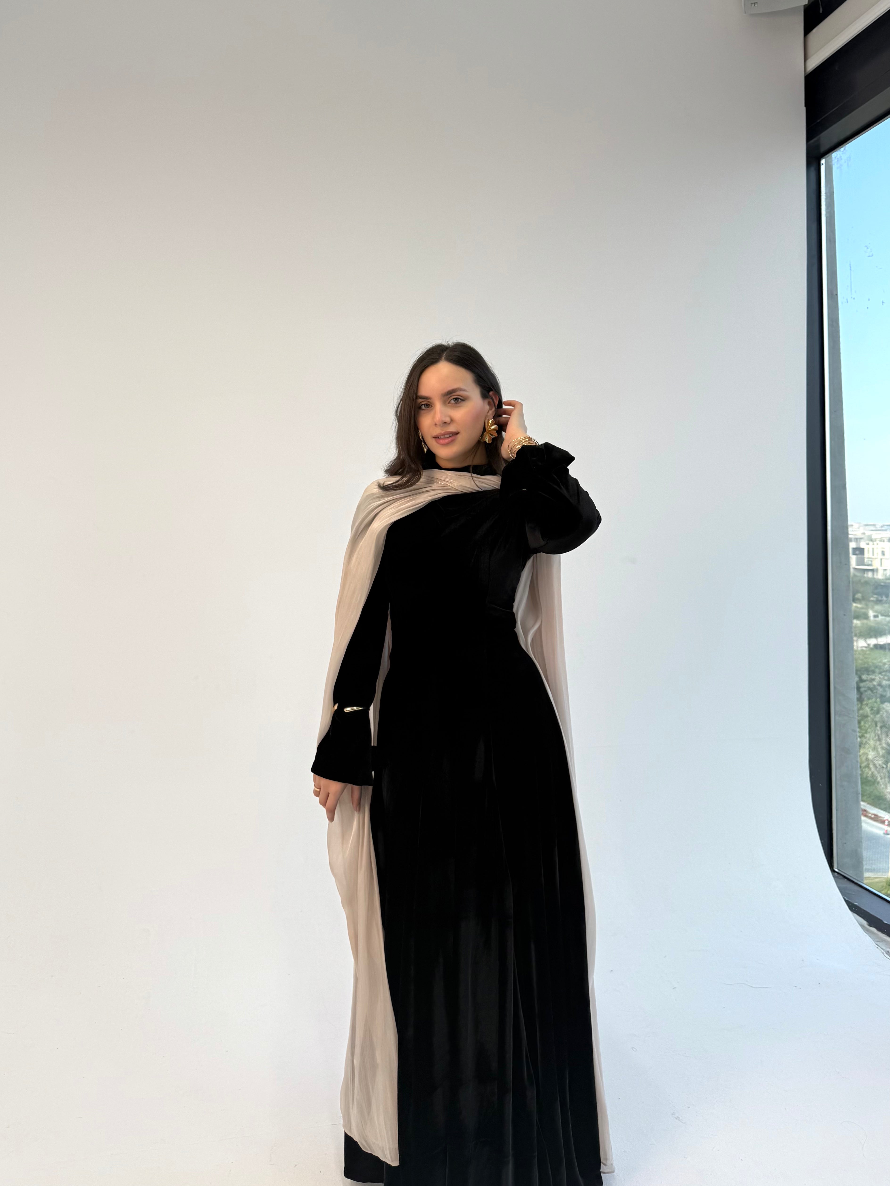 Champagne Glow Scarf