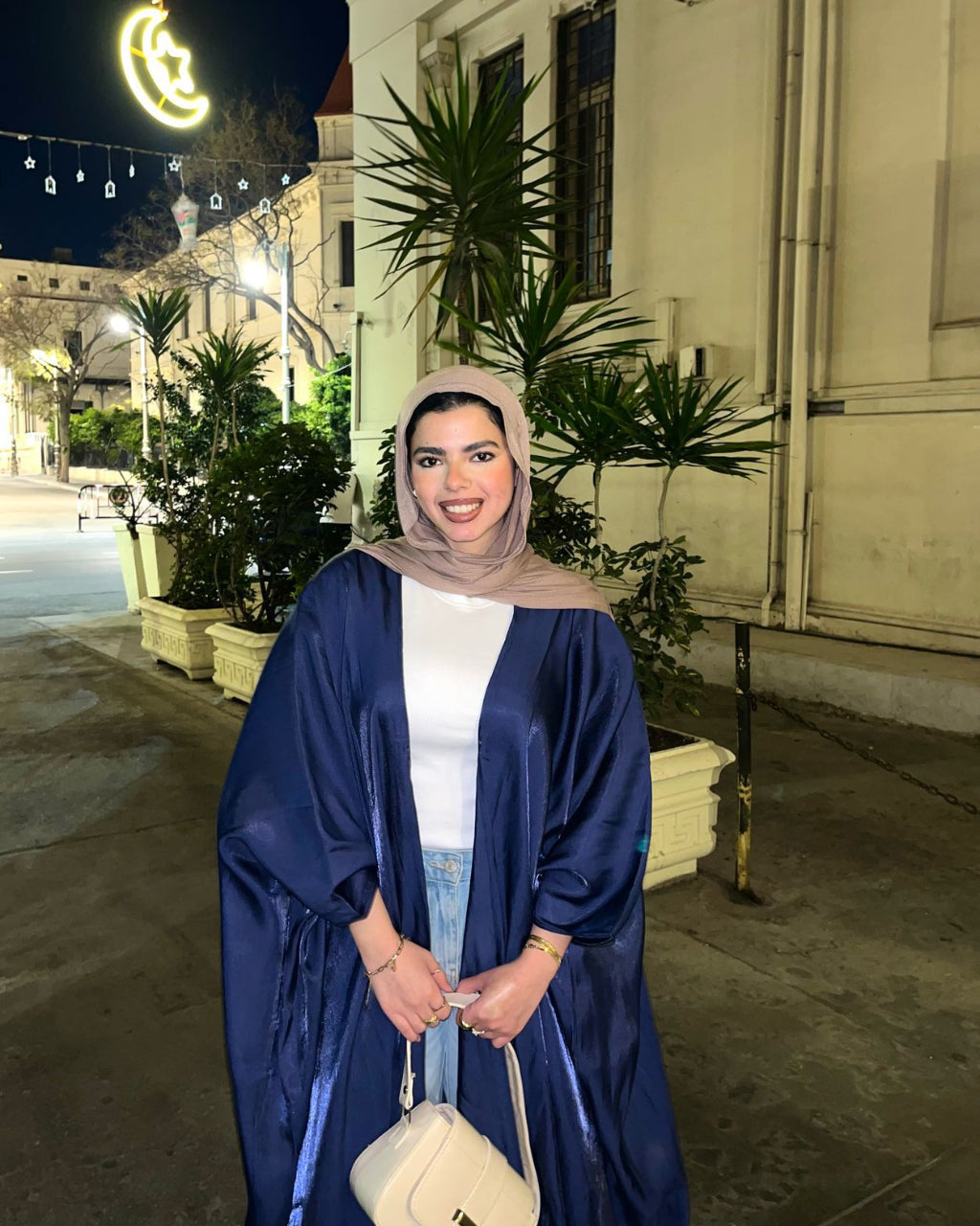 SHIMMER CARDIGAN - NAVY BLUE